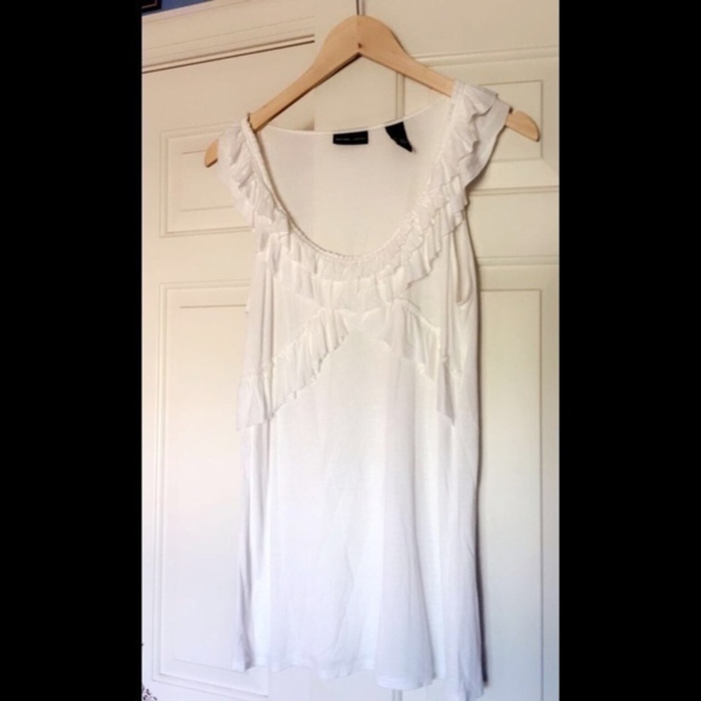 White large New York and company blouse - Picture 4 of 4